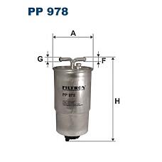 FILTRON PP978 (16901S6FE01 / 16901S6FE02) фильтр топливный