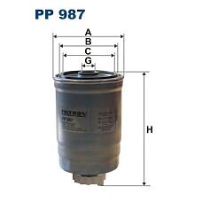 FILTRON PP987 (12762671) топливный фильтр