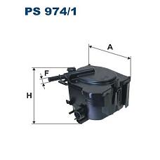 FILTRON PS974/1 (0000190195 / 0450907006 / 1232) фильтр топливный