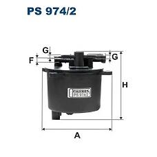 FILTRON PS974/2 (1427928 / 1770A040 / 1770A252) фильтр топливный