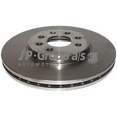 JP GROUP 1263100600 (569006 / 93175376 / 0569006) диск тормозной передний\ Opel (Опель) Astra (Астра) 1.4 / 1.6 04-07