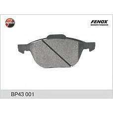 FENOX BP43001 (1223682 / 132151 / 1321517) колодки дисковые передние\ Ford (Форд) Focus (Фокус) c-maxi, Mazda (Мазда) 3 1.4i-2.0crdt / tdci 03>