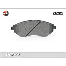 FENOX BP43008 (65396534 / 9456689 / 94566892) колодки передние Chevrolet (Шевроле) aveo 1.2-1.6 05-, Daewoo (Дэу) kalos 1.2-1.6 03- bp43008