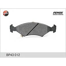 FENOX BP43012 (0K20A3323Z / 0K2393323Z / 0K2A23323Z) колодки торм.пер.