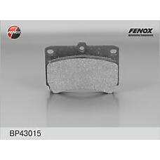 FENOX BP43015 (0K30A3328Z / 1U043328Z / AY040MA005) колодки дисковые передние\  Rio (Рио) 00-05, Mazda (Мазда) 121 1.3 90-96 / 323 1.3-1.8 / 1.7d 89-98