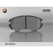 FENOX BP43024 (1FE0058101 / 2CA2058101 / 2EA1158101) колодки дисковые передние\  Sonata (Соната) 2.0i / 2.7 / coupe gk all 01>