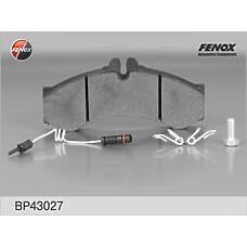 FENOX BP43027 (0004217391 / 0024201720 / 0024204120) колодки дисковые передние \ mb Sprinter (Спринтер) 408d / 410d / 412d 96>, VW lt46 2.3i-2.8tdi 96>
