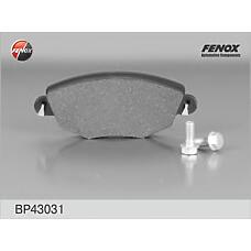FENOX BP43031 (1121894 / 1126718 / 1204843) колодки тормозные дисковые | перед прав / лев |