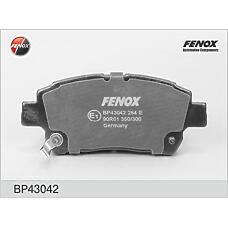 FENOX BP43042 (044650W050 / 044650W080 / 0446513020) колодки тормозные дисковые | перед прав / лев |