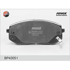 FENOX BP43051 (581010ZA00 / 581011DA00 / 581011DE00) колодки дисковые передние\  tucson / ix35 2.0 / 2.4 / 2.0crdi 10>