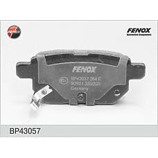 FENOX BP43057 (0446602190 / 0446602191 / 0446602210) колодки дисковые задние\ Toyota (Тойота) auris / Yaris (Ярис) 1.0 / 1.4vvt-i / 2.2d 06>