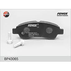 FENOX BP43065 (1610489680 / 1611293980 / 425218) колодки дисковые передние\ Peugeot (Пежо) 206 / 207 / 307,Citroen (Ситроен) Xsara (Ксара) / Berlingo (Берлинго) / c4 / c3 1.4i-2.0hdi 00>