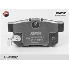 FENOX BP43082 (3502300 / 43022SED000 / 43022SEDE50) колодки дисковые задние\ Honda (Хонда) cr-v / Accord (Аккорд) vII 1.7i / 2.0i 01>