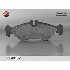 FENOX BP43102 (0004212410
 / 0004212410 / 0024203820) колодки задние mb Sprinter (Спринтер) 2t / 3t 95-06, VW lt 28-35 / 28-46 96-06 bp43102