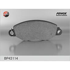 FENOX BP43114 (1144288 / 1318147 / 1415168) колодки дисковые передние\ Ford (Форд) Transit (Транзит) 260 / 208 / 300 2.0di / tdci 00>