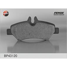 FENOX BP43120 (0044206920
 / 0044206920 / 00442069202E0698451) колодки задние mb Sprinter (Спринтер) 3t / 3.5t / 4.6t / 5t 06-, VW crafter 30-35 / 30-50 06- bp43120