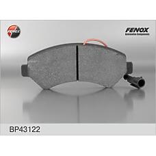 FENOX BP43122 (2446601 / 425373 / 425374) колодки дисковые передние\ Citroen (Ситроен) jumper, Fiat (Фиат) ducato, Peugeot (Пежо) Boxer (Боксер) 2.2hdi / 3.0hdi 06>