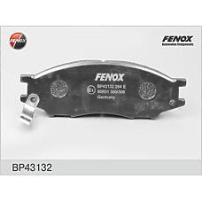 FENOX BP43132 (1N073328Z / 1N083328Z / 1N133328Z) колодки дисковые передние\ Nissan (Ниссан) Sunny (Санни) b15 98> / Almera (Альмера) classic 06>