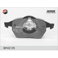 FENOX BP43135 (8D0698151C / 8D0698151E / 8D0698151F) колодки дисковые передние\ VW passat, Audi (Ауди) a4 1.8t / 1.9tdi 96-08