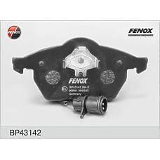 FENOX BP43142 (4A0698151 / 4A0698151A / 4A0698151C) колодки дисковые передние\ Audi (Ауди) 100 91-94 / a4 95-00 / a6 94-97