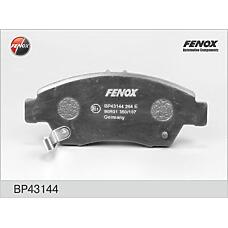FENOX BP43144 (06450S5AE50 / 450 / 45022504V10) колодки дисковые передние\ Honda (Хонда) Civic (Цивик) 1.4i / 1.6i / 1.7i / 1.7ctdi 01-05