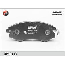 FENOX BP43148 (5810128A00 / 5810129A00 / 5810129A10) колодки дисковые передние\  Elantra (Элантра) / lantra / Matrix (Матрикс) 1.6i-2.5i / 1.5crdi 98>