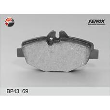 FENOX BP43169 (0034206520 / 0034209920 / 0044208720) колодки дисковые передние\ mb w211 2.0-2.4 / 2.0cdi / 2.7cdi 02>
