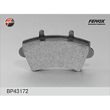 FENOX BP43172 (1605980 / 4106000QAD / 4402993) колодки дисковые передние\ Renault (Рено) maste, Opel (Опель) movano 1.9tdi-2.8tdi 00>