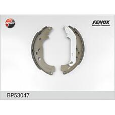 FENOX BP53047 (1347420 / 13474201385735 / 1385735) колодки тормозные барабанные | зад прав / лев |