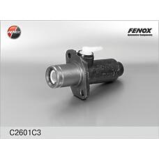 FENOX C2601C3 (64301602510 / C2601C3) цилиндр главный привода сцепления чугун \ маз 5516, 5551, 6303, 5440