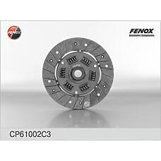 FENOX CP61002C3 (21011601130 / 21076160113000 / CP61002C3) диск сцепления | перед |