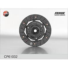 FENOX CP61032 (0700029SX / 1862134032 / 1862136042) диск сцепления Opel (Опель) Astra (Астра) f 1,4-1,7 / d 91-98, Astra (Астра) g 1,4 16v / 1,6 98-01 cp61032