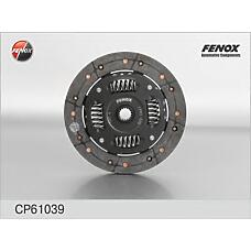 FENOX CP61039 (1141204 / 1142522 / 1202222) диск сцепления Ford (Форд) Fusion (Фюжин) 1.4 / 1.25 02-, Ford (Форд) Ka (Ка) 96-08, Mazda (Мазда) 2 03-, 121 96- cp61039
