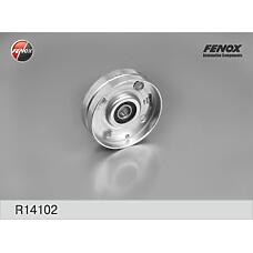 FENOX R14102 (0287B10RS / 119259F600 / 119259F60A) ролик Nissan (Ниссан) Almera (Альмера) II 1.8, Primera (Примера) (p12)1.6, 1.8, Almera (Альмера) classic 1,6 r14102