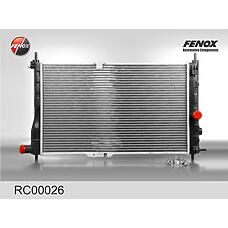 FENOX RC00026 (96144847 / 9614485 / 96144850) радиатор системы охлаждения без ac\ Daewoo (Дэу) Nexia (Нексия) 1.5i 94-98