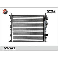 FENOX RC00029 (2140000QAZ / 7700836301 / 7700838134) радиатор системы охлаждения\ Renault (Рено) logan / Clio (Клио) 1.4 / 1.6i / 1.6i 04>