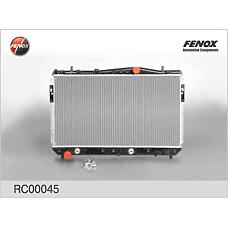 FENOX RC00045 (96553243 / 96553244 / 96553423) радиатор охлаждения