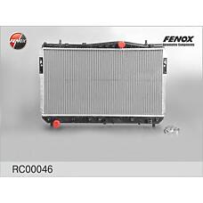 FENOX RC00046 (96433350 / 96553378 / 96553422) радиатор системы охлаждения мкпп\ chevrolet, Daewoo (Дэу) Lacetti (Лачети) / nubira 1.4-1.8 05>