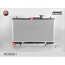FENOX RC00051 (2531025100 / 2531025150 / 2531025300) радиатор системы охлаждения акпп\  Accent (Акцент) 1.3-1.6 / 1.5 dohc 99>