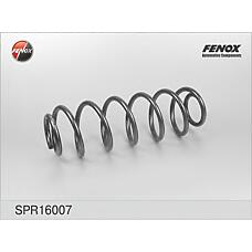 FENOX SPR16007 (1211792 / 2S615560AD / SPR16007) пружина подвески задняя\Ford (Форд) Fiesta (Фиеста) V 1.25 / 1.3 / 1.4 / 1.6 01-04