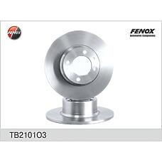 FENOX TB2101O3 (21010350107000 / 21010350107001 / 21013103002) диск тормозной | перед / зад прав / лев |