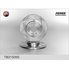 FENOX TB215050 (7663466 / 60808872 / 46820655) диск тормозной передний\Alfa romeo (Альфа ромео) 146 / 155,Fiat (Фиат) bravo 1.4-1.9td 88>