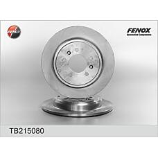 FENOX TB215080 (230303 / 4246F1 / 4246H5) диск тормозной задний Peugeot (Пежо) 605 89-99 tb215080