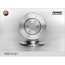 FENOX TB215121 (34111154747 / 34116752434 / 3411) диск тормозной BMW (БМВ) 316, 316i, 318i