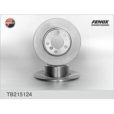 FENOX TB215124 (1423394 / 15039838 / 230187) торм.диск пер.[302x12] 5 отв.