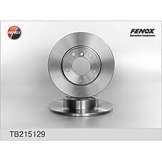 FENOX TB215129 (230227
 / 230227 / 34111160673) диск тормозной | перед прав / лев |