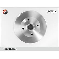 FENOX TB215159 (191615601
 / 191615601 / 191615601A) диск тормозной задний VW Golf (Гольф) 83-03, jetta 84-91, Passat (Пассат) 83-97 tb215159