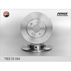 FENOX TB215194 (2024210212
 / 2024210212 / 202421021200) диск тормозной передний\ mb w202 1.8 / 2.0d-2.5d 93>