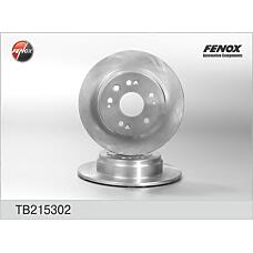 FENOX TB215302 (42510S9AN00 / 42510SCAE00 / 42510SMCN00) диск тормозной