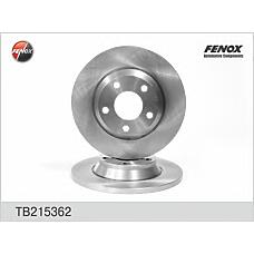 FENOX TB215362 (230392
 / 230392 / 8D0615301A) диск тормозной | перед прав / лев |